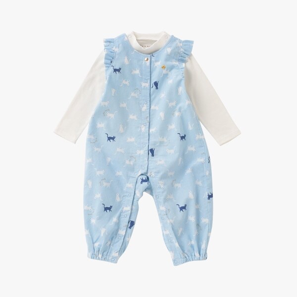 トップ＆キャットオーバーオールセット