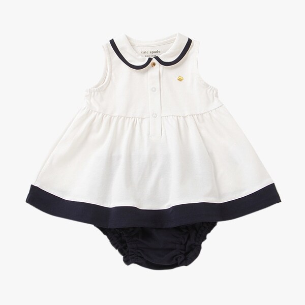 バイカラードレス