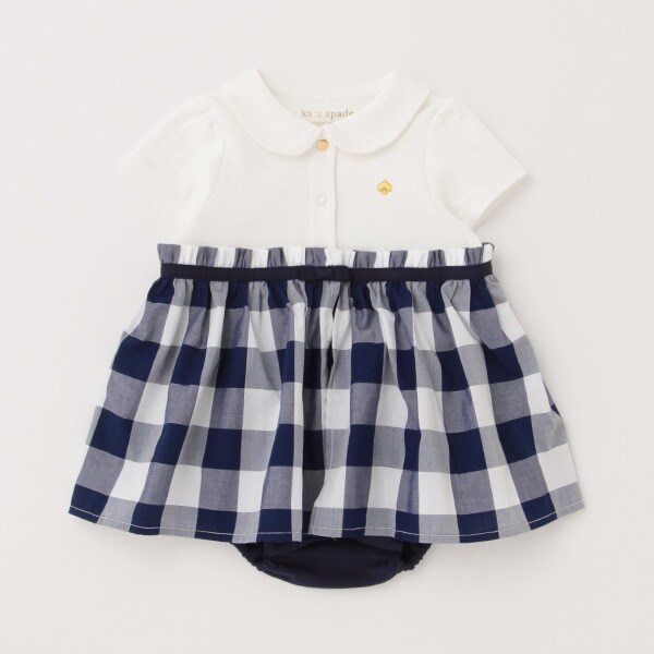 ギンガムショートオール