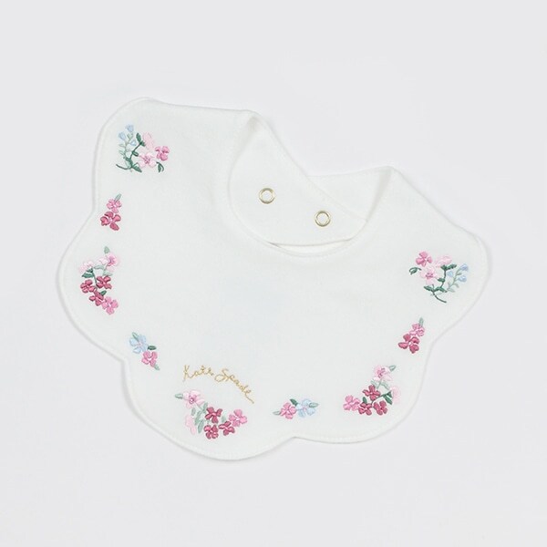 サニーフローラルスカラップスタイ【日本製】