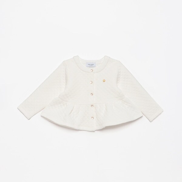 キルトカーディガン