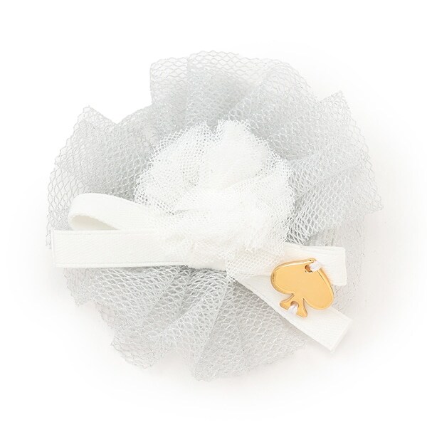 チュールヘアクリップ