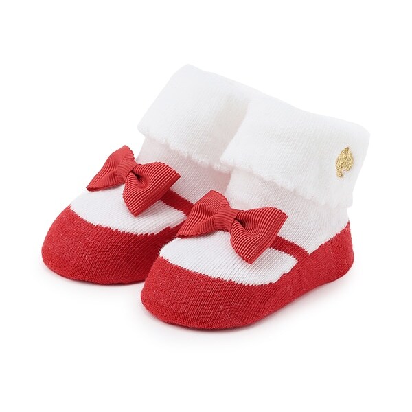 メリージェーン折り返しカップソックス