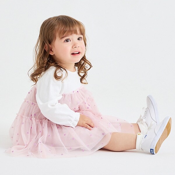 ハートチュールドッキングワンピース