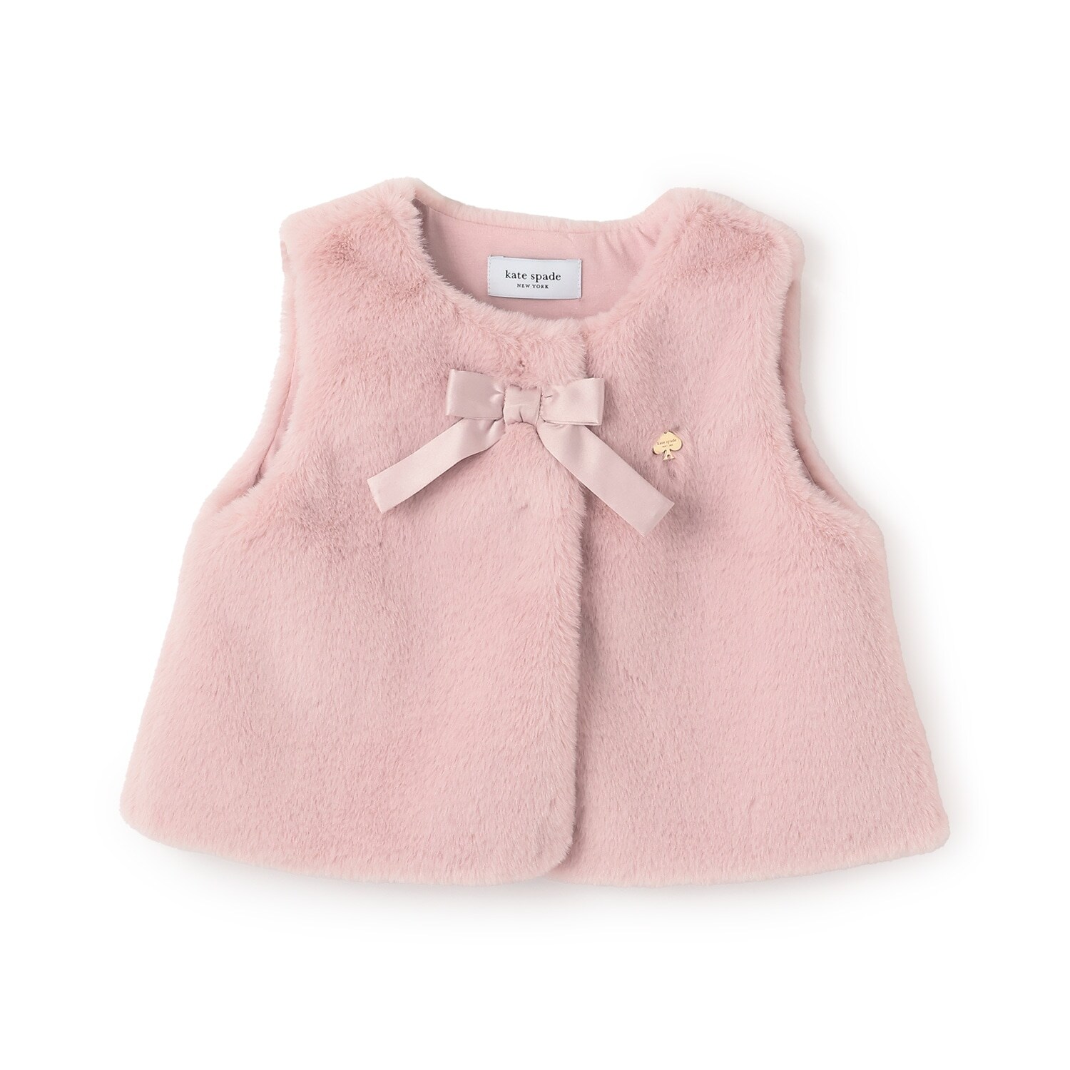 フェイクファーベスト