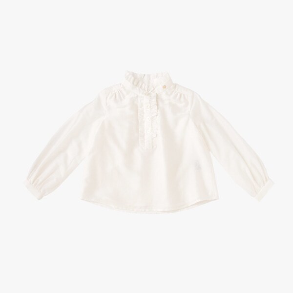 トドラー ラッフルシフォンブラウス