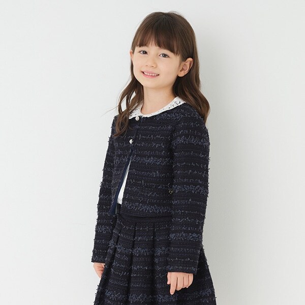 トドラー ミックスツイードジャケット