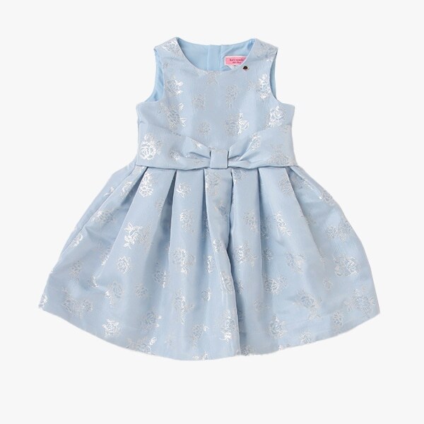 トドラー フローラルジャガードワンピース