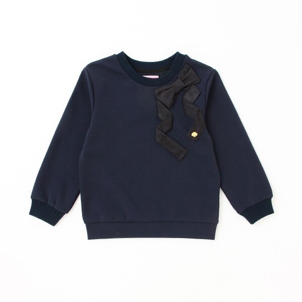 トドラー ダブルニットボウトレーナー