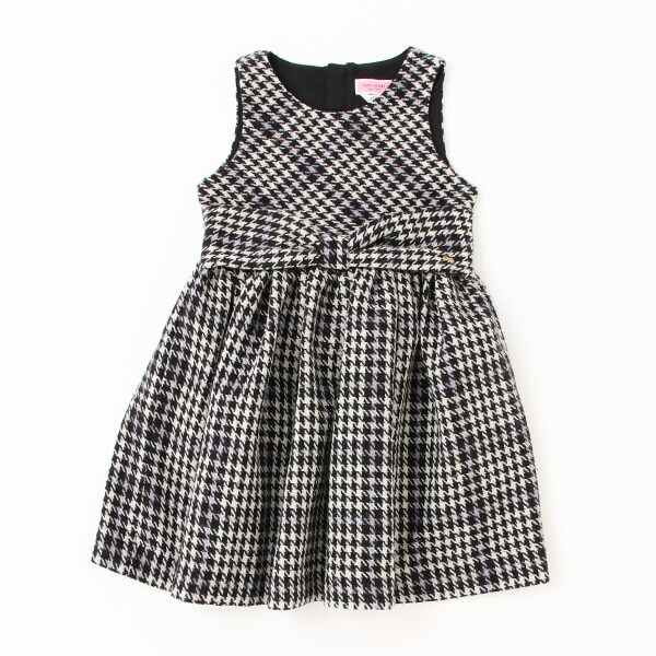 トドラー 千鳥柄ジャンパースカート