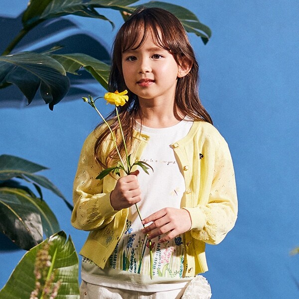 トドラー シアカーディガン