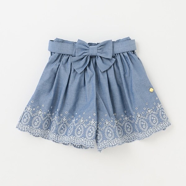 トドラー エンブロイダリーキュロットスカート