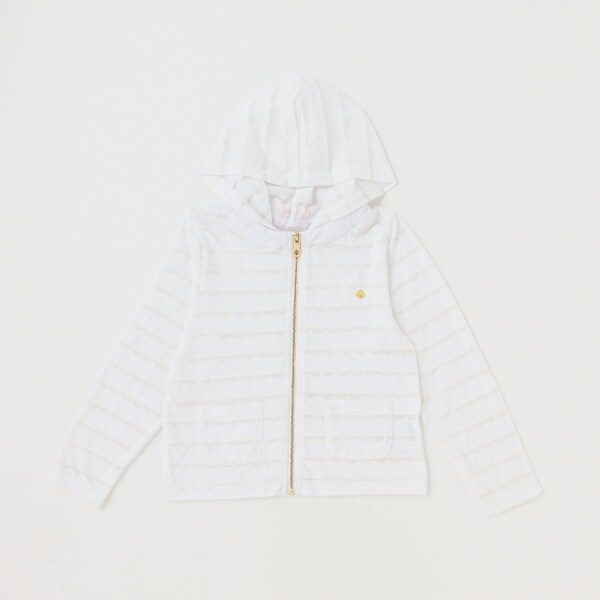 トドラー バーンアウトスカラップパーカ