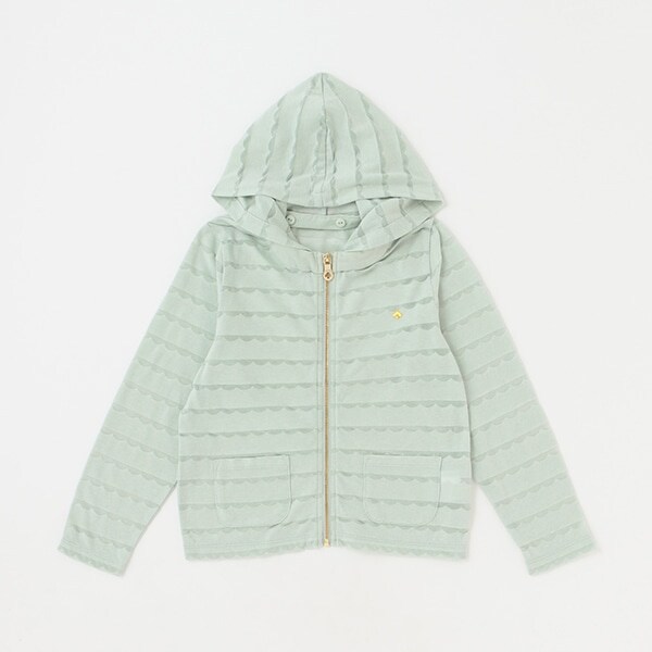 トドラー バーンアウトスカラップパーカ