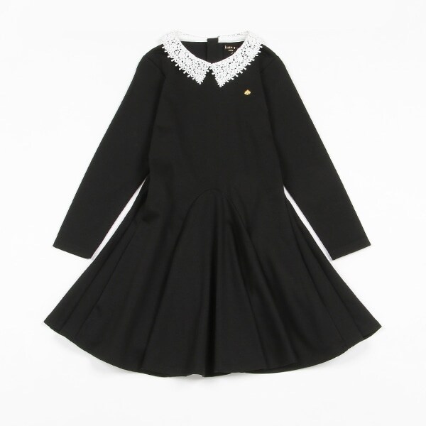 トドラー レースカラーワンピース