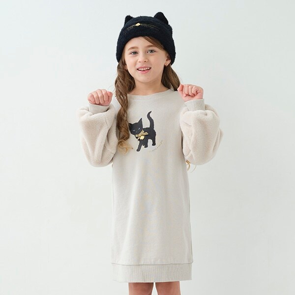 トドラー キャットワンピース