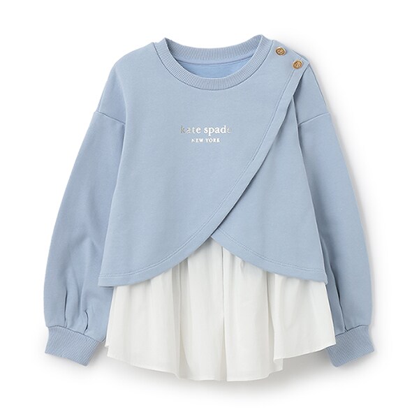 トドラー レイヤード風トレーナー