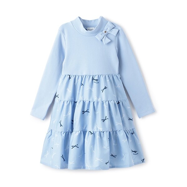 トドラー ボウルドボウドッキングワンピース