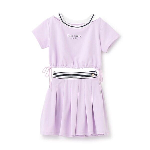 トドラー クロップドTシャツ&スカートセット