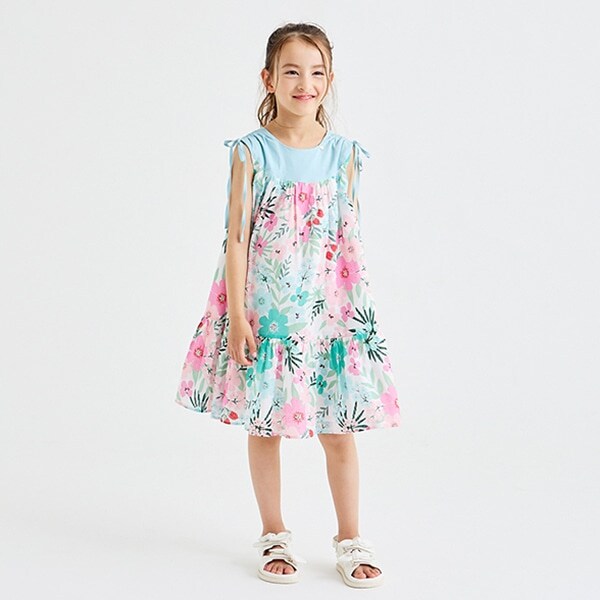 トドラー サマーフローラルワンピース