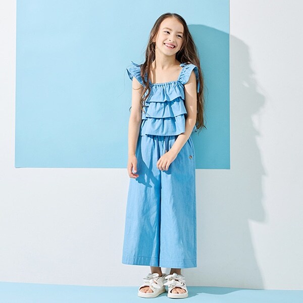トドラー フリルトップス&パンツセット