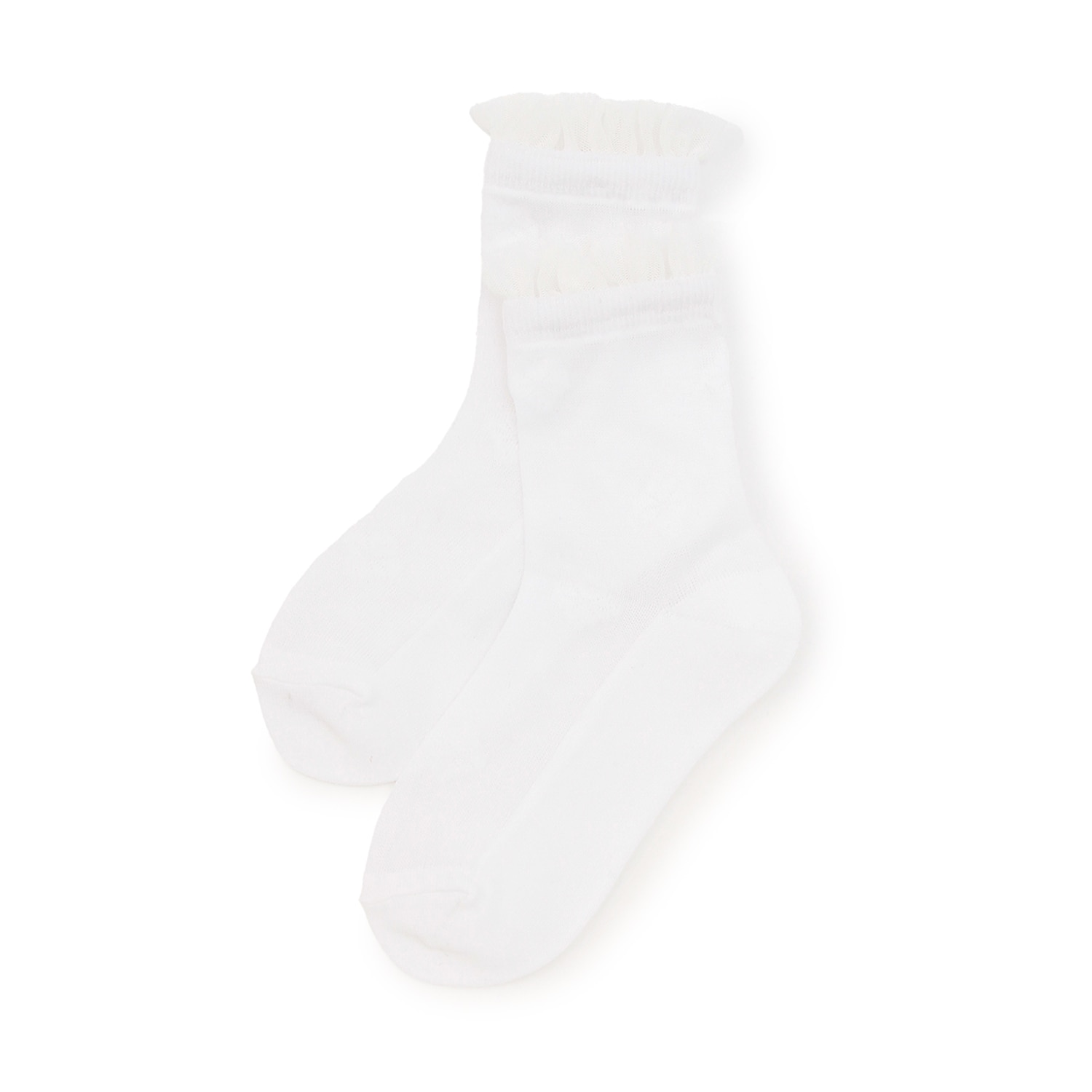 スペードフラワーシアーソックス