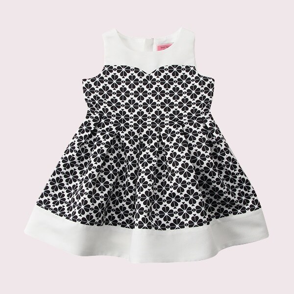 トドラー スペード フラワー ドレス