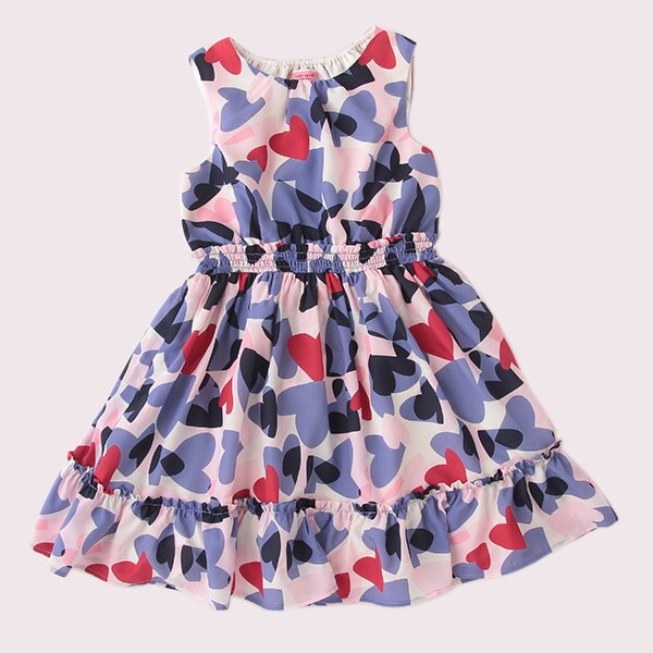 ガールズ コンフェッティ ハート ドレス