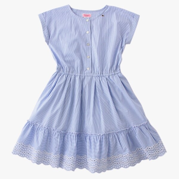 ガールズ エンブロイダリーヘムドレス