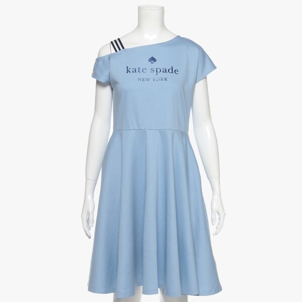 ガールズ ワンショルダーロゴドレス