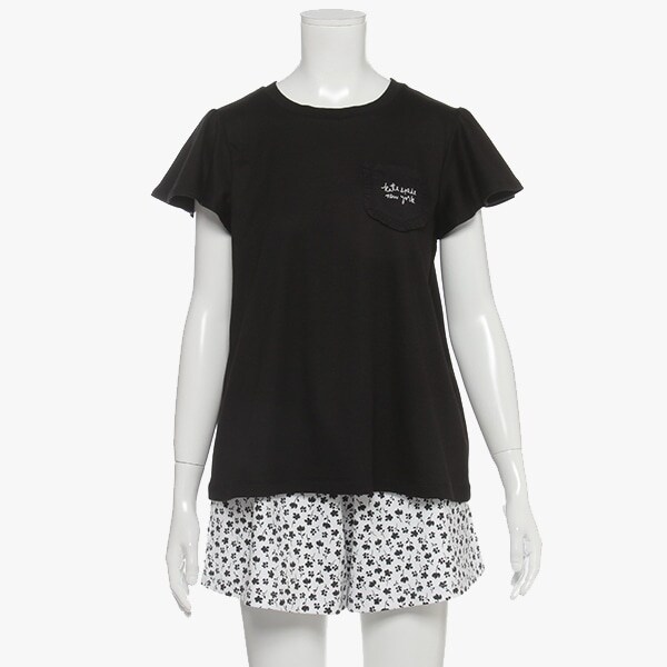 ガールズ リラクシングトップ＆パンツセット