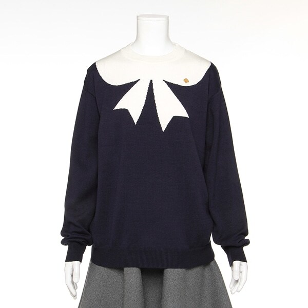 ガールズ ボウインターシャセーター