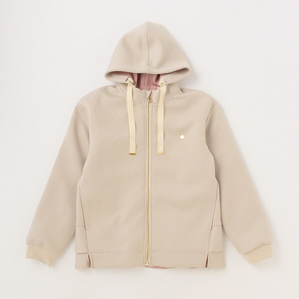 ガールズ ダブルニット3wayパーカ