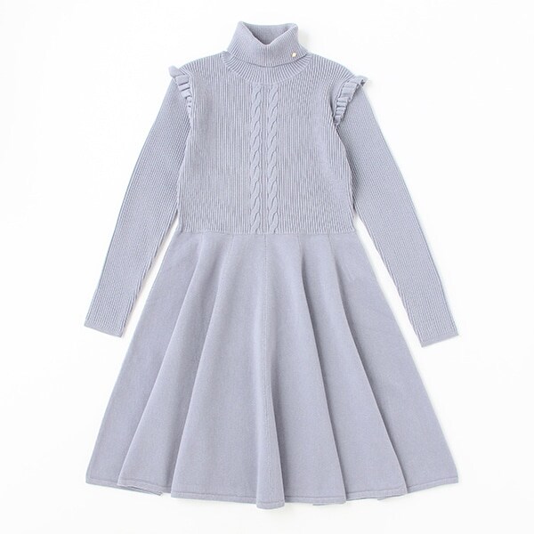 ガールズ ニットワンピース