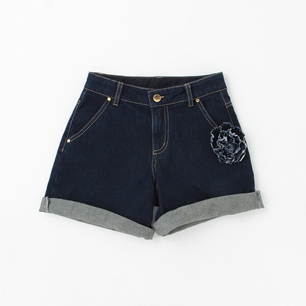 ガールズ フラワーショートパンツ