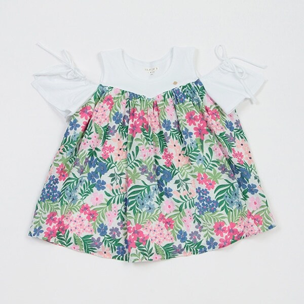 ガールズ サンセットブルームトップス