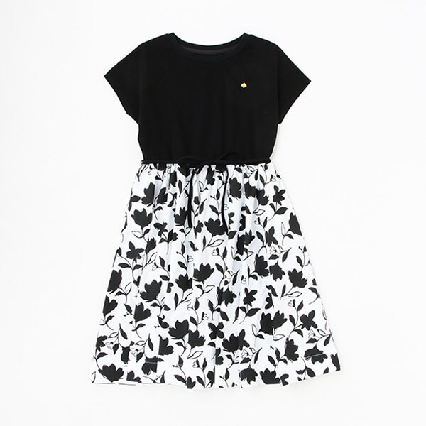 ガールズ ジョイフルフローラルワンピース