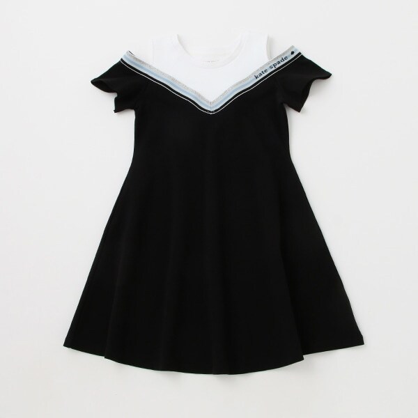 ガールズ ロゴベルトワンピース