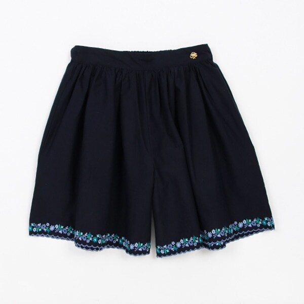 ガールズ ブリスフルフローラルキュロットスカート