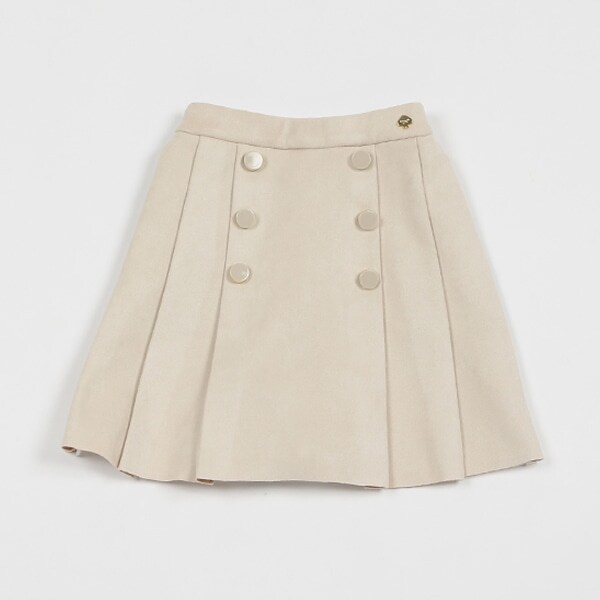 ガールズ スエードキュロットスカート