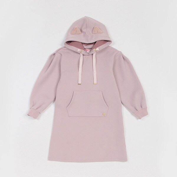 ガールズ キャットフードワンピース