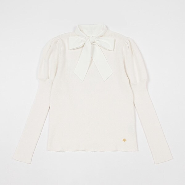 ガールズ ボウタイセーター