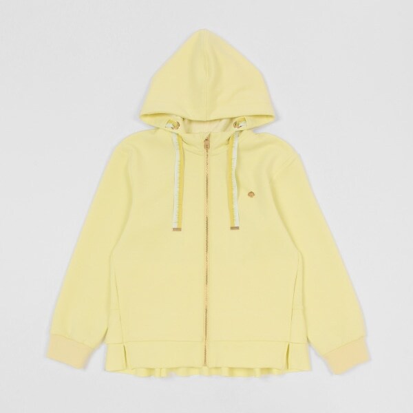 ガールズ ダブルニットパーカ