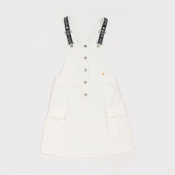 ガールズ ロゴベルトジャンパースカート