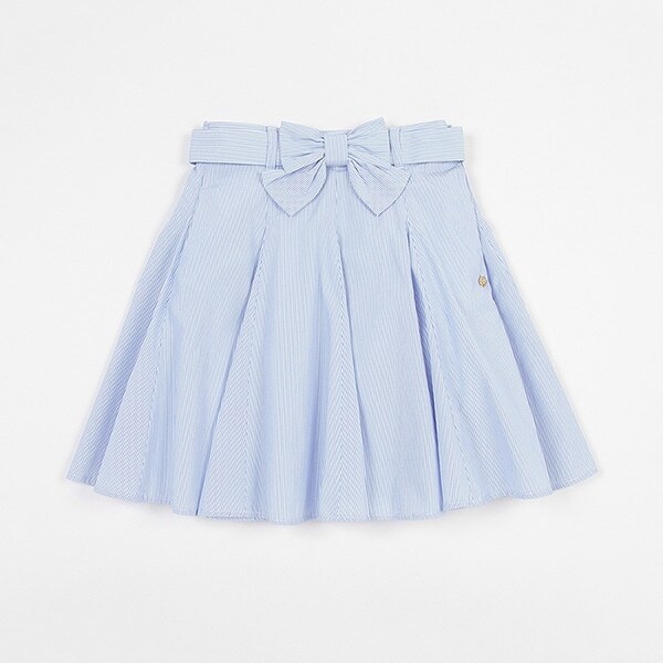 ガールズ ストライプスカート