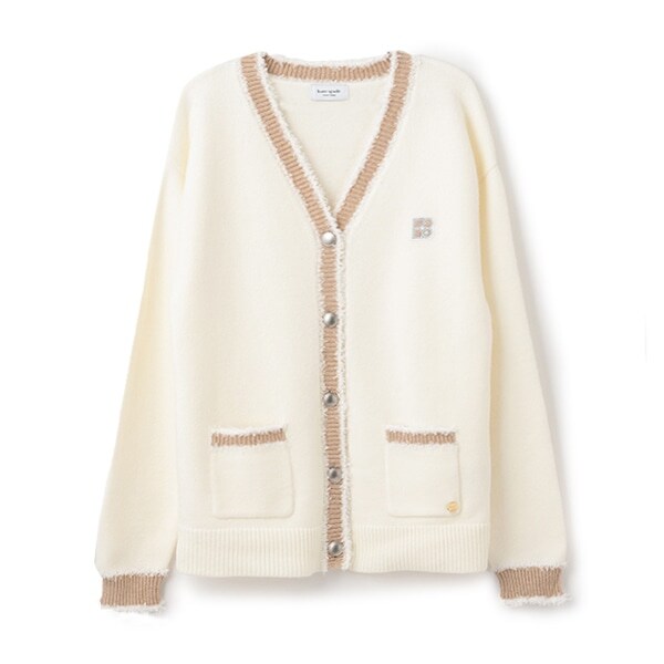 ガールズ ラインカーディガン