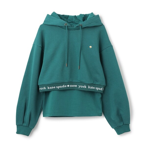 ガールズ クロップドフーディー&キャミソールセット