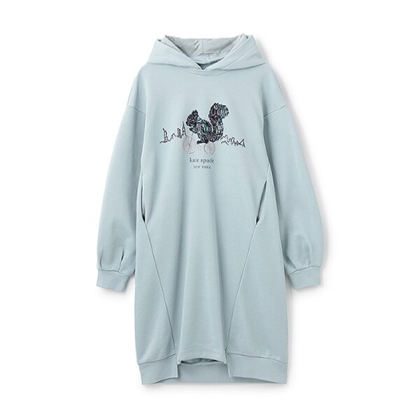 ガールズ サイクリングフードワンピース