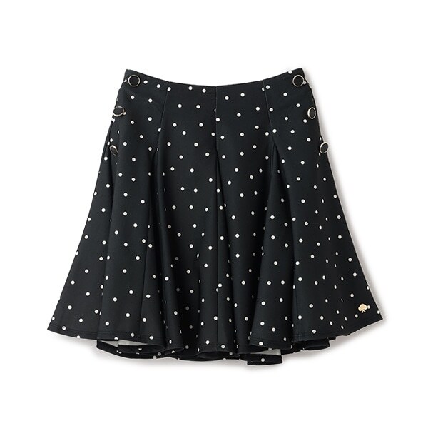 ガールズ ドットカットスカート