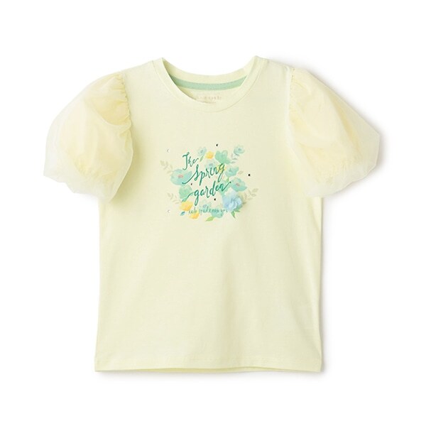 ガールズ フローラルガーデンTシャツ